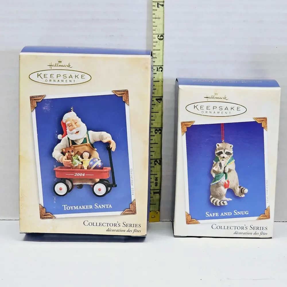 Hallmark Keepsake Ornament Bundle All in Boxes Christmas Holiday